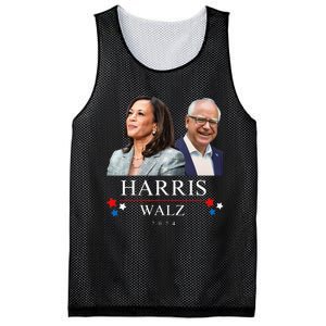 Harris Walz 2024 President Election Kamala Harris Tim Waltz Mesh Reversible Basketball Jersey Tank