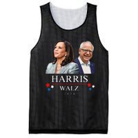 Harris Walz 2024 President Election Kamala Harris Tim Waltz Mesh Reversible Basketball Jersey Tank