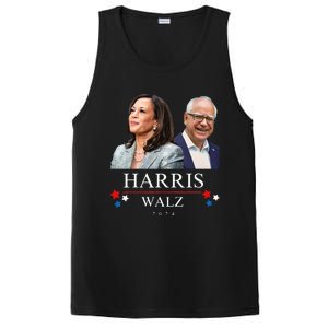 Harris Walz 2024 President Election Kamala Harris Tim Waltz PosiCharge Competitor Tank