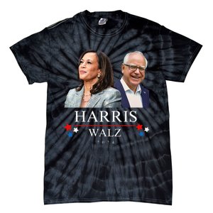 Harris Walz 2024 President Election Kamala Harris Tim Waltz Tie-Dye T-Shirt