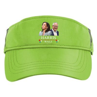 Harris Walz 2024 President Election Kamala Harris Tim Waltz Adult Drive Performance Visor