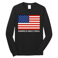 Harris & Walz 2024 Election Kamala Harris Tim Walz 2024 Long Sleeve Shirt