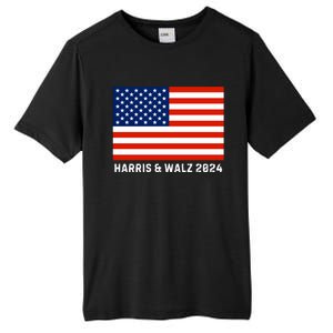 Harris & Walz 2024 Election Kamala Harris Tim Walz 2024 Tall Fusion ChromaSoft Performance T-Shirt