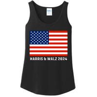 Harris & Walz 2024 Election Kamala Harris Tim Walz 2024 Ladies Essential Tank