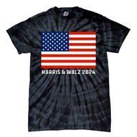 Harris & Walz 2024 Election Kamala Harris Tim Walz 2024 Tie-Dye T-Shirt