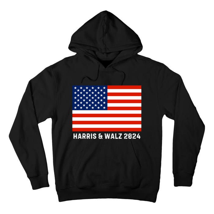 Harris & Walz 2024 Election Kamala Harris Tim Walz 2024 Tall Hoodie