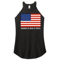 Harris & Walz 2024 Election Kamala Harris Tim Walz 2024 Women's Perfect Tri Rocker Tank