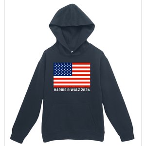 Harris & Walz 2024 Election Kamala Harris Tim Walz 2024 Urban Pullover Hoodie