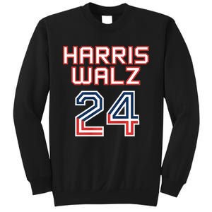 Harris Walz 2024 Patriotic Basketball Political Sports Premium Sweatshirt