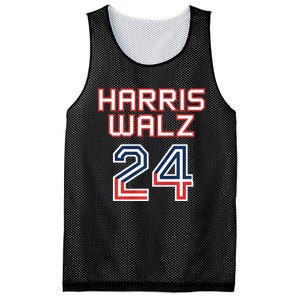 Harris Walz 2024 Patriotic Basketball Political Sports Premium Mesh Reversible Basketball Jersey Tank