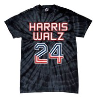 Harris Walz 2024 Patriotic Basketball Political Sports Premium Tie-Dye T-Shirt