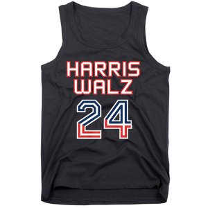 Harris Walz 2024 Patriotic Basketball Political Sports Premium Tank Top