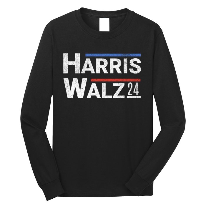 Harris Walz 24 Long Sleeve Shirt