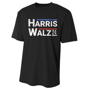 Harris Walz 24 Performance Sprint T-Shirt