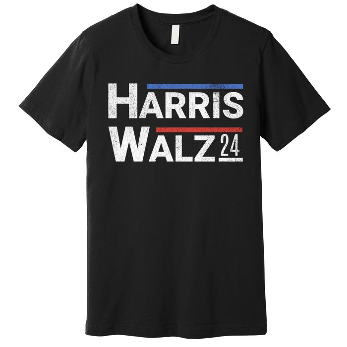 Harris Walz 24 Premium T-Shirt