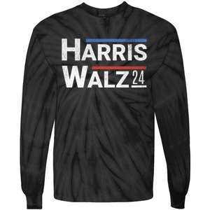 Harris Walz 24 Tie-Dye Long Sleeve Shirt