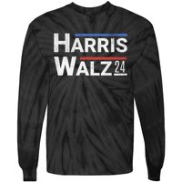 Harris Walz 24 Tie-Dye Long Sleeve Shirt