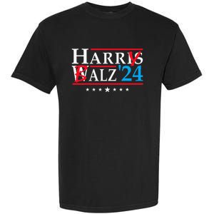 Harris Walz 2024 Funny Harry Balz To The Walz Election Vote Garment-Dyed Heavyweight T-Shirt