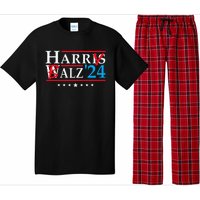 Harris Walz 2024 Funny Harry Balz To The Walz Election Vote Pajama Set