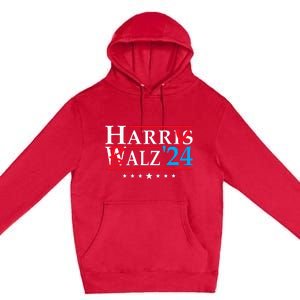 Harris Walz 2024 Funny Harry Balz To The Walz Election Vote Premium Pullover Hoodie