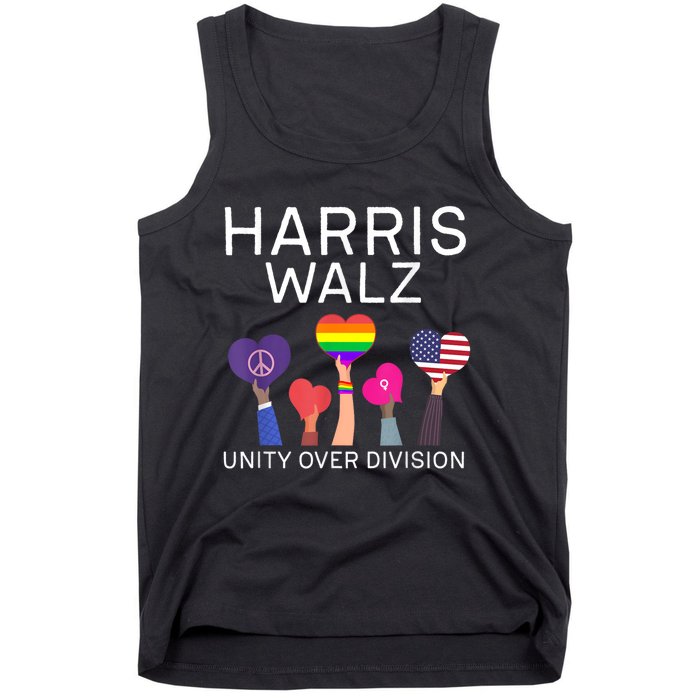 Harris Waltz 2024 Unity Over Division Tank Top