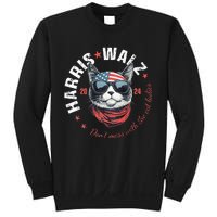 Harris Waltz 2024 Election Us American Flag Sweatshirt