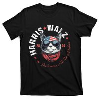 Harris Waltz 2024 Election Us American Flag T-Shirt