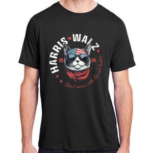 Harris Waltz 2024 Election Us American Flag Adult ChromaSoft Performance T-Shirt