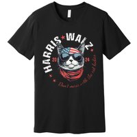 Harris Waltz 2024 Election Us American Flag Premium T-Shirt