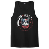 Harris Waltz 2024 Election Us American Flag PosiCharge Competitor Tank