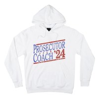 Harris Walz 2024 Election For Democrats Prosecutor Coach 24 Hoodie