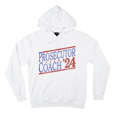 Harris Walz 2024 Election For Democrats Prosecutor Coach 24 Hoodie