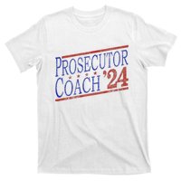 Harris Walz 2024 Election For Democrats Prosecutor Coach 24 T-Shirt