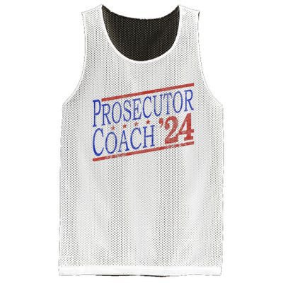 Harris Walz 2024 Election For Democrats Prosecutor Coach 24 Mesh Reversible Basketball Jersey Tank