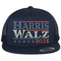 Harris Waltz 2024 Election Kamala Harris Tim Waltz 2024 Flat Bill Trucker Hat