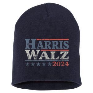 Harris Waltz 2024 Election Kamala Harris Tim Waltz 2024 Short Acrylic Beanie