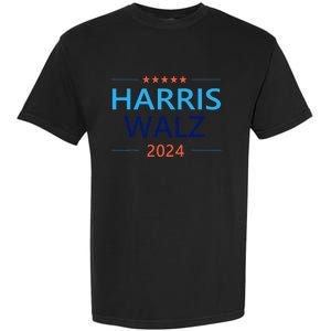 Harris Waltz 2024 For President Election Democrat Garment-Dyed Heavyweight T-Shirt