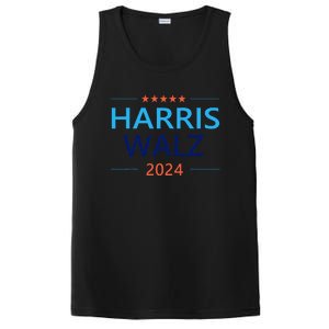 Harris Waltz 2024 For President Election Democrat PosiCharge Competitor Tank