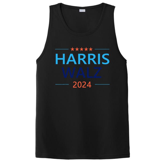 Harris Waltz 2024 For President Election Democrat PosiCharge Competitor Tank