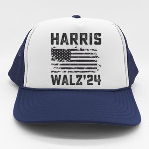 Harris Waltz 2024 Election Kamala Harris Tim Waltz 2024 Trucker Hat