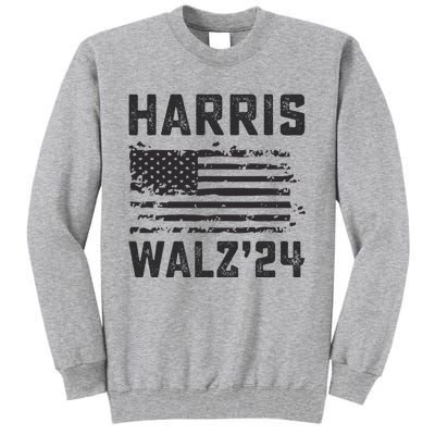 Harris Waltz 2024 Election Kamala Harris Tim Waltz 2024 Tall Sweatshirt