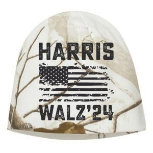 Harris Waltz 2024 Election Kamala Harris Tim Waltz 2024 Kati - Camo Knit Beanie