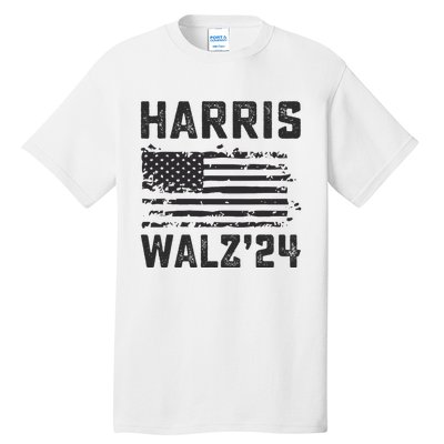 Harris Waltz 2024 Election Kamala Harris Tim Waltz 2024 Tall T-Shirt