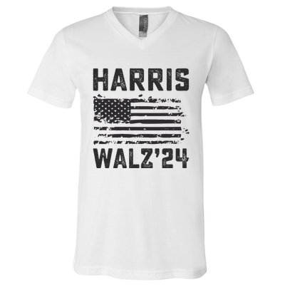 Harris Waltz 2024 Election Kamala Harris Tim Waltz 2024 V-Neck T-Shirt