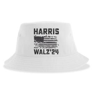 Harris Waltz 2024 Election Kamala Harris Tim Waltz 2024 Sustainable Bucket Hat