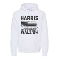 Harris Waltz 2024 Election Kamala Harris Tim Waltz 2024 Premium Hoodie