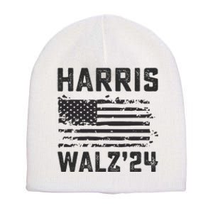 Harris Waltz 2024 Election Kamala Harris Tim Waltz 2024 Short Acrylic Beanie