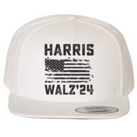 Harris Waltz 2024 Election Kamala Harris Tim Waltz 2024 Wool Snapback Cap