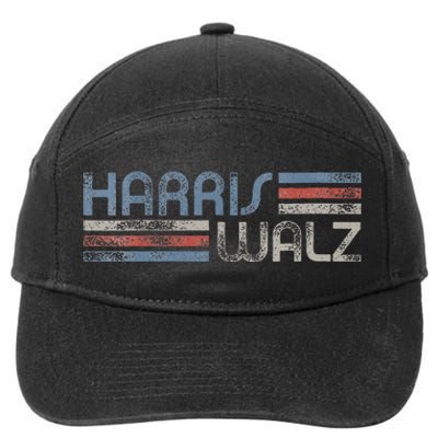 Harris Walz 2024 Vice President Vp Harris 2024 Election 7-Panel Snapback Hat