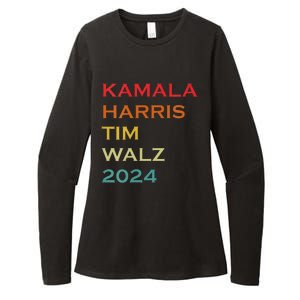 Harris Walz 2024 Harris For President Vote For Kamala Womens CVC Long Sleeve Shirt